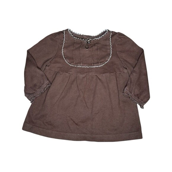 Gymboree Peasant Top Girls Size 6-12 mos. - Picture 2 of 6